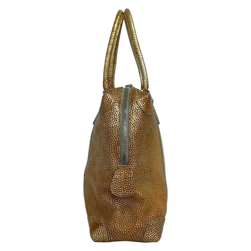 Fendi Boston Bag 8BL096 Orange Light gray